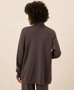 Organic Airplane Drape Cardigan