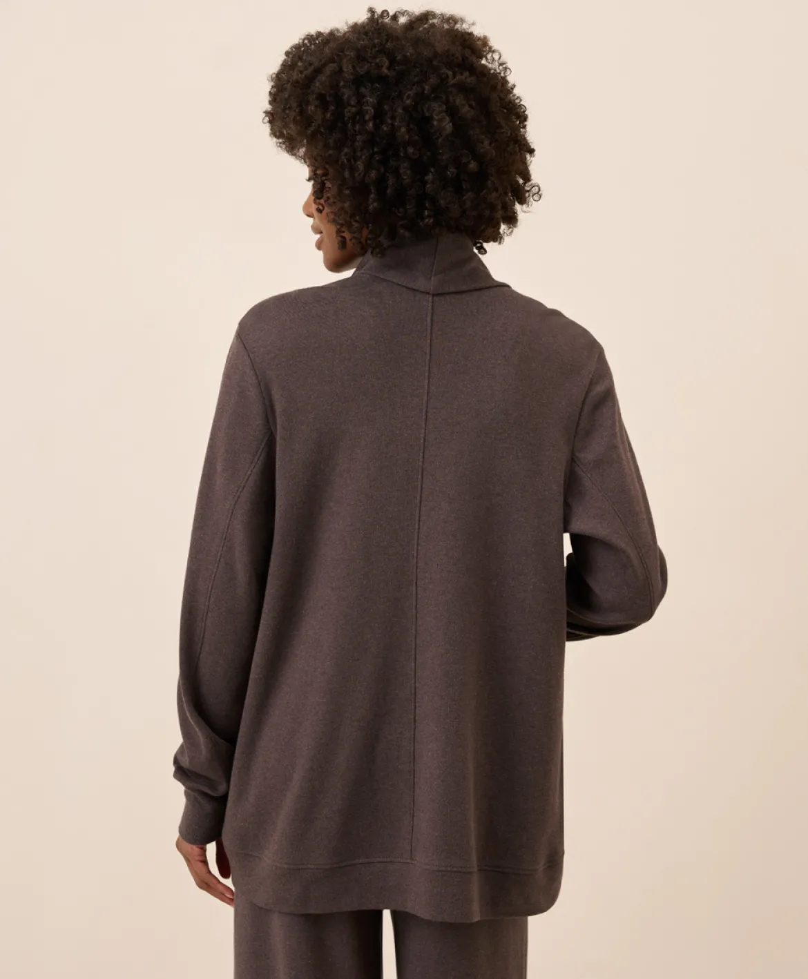 Organic Airplane Drape Cardigan