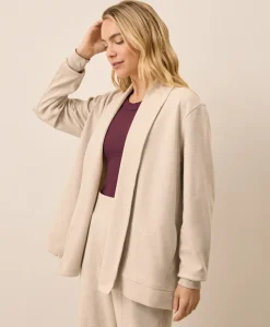 Organic Airplane Drape Cardigan