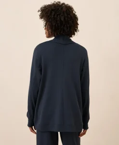 Organic Airplane Drape Cardigan