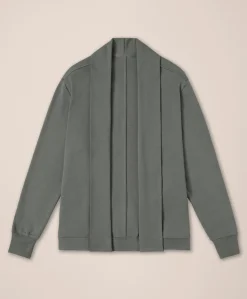 Organic Airplane Drape Cardigan