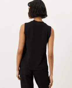 Organic Airplane Mock Neck Shell
