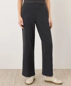 Organic Airplane Pintuck Wide Leg Pant