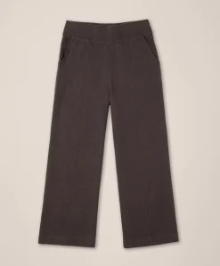 Organic Airplane Pintuck Wide Leg Pant