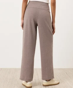 Organic Airplane Pintuck Wide Leg Pant