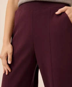 Organic Airplane Pintuck Wide Leg Pant