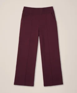 Organic Airplane Pintuck Wide Leg Pant