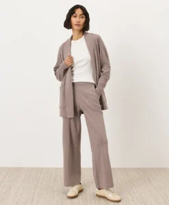 Organic Airplane Wrap Cardigan