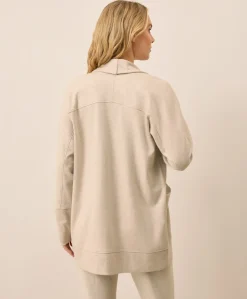 Organic Airplane Wrap Cardigan