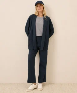 Organic Airplane Wrap Cardigan