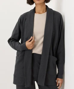 Organic Airplane Wrap Cardigan