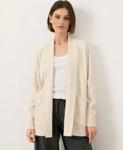 Organic Airplane Wrap Cardigan