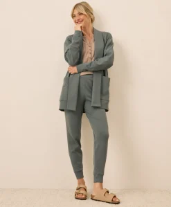 Organic Airplane Wrap Cardigan