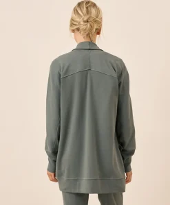 Organic Airplane Wrap Cardigan