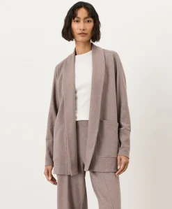 Organic Airplane Wrap Cardigan