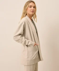Organic Airplane Wrap Cardigan