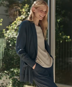 Organic Airplane Wrap Cardigan