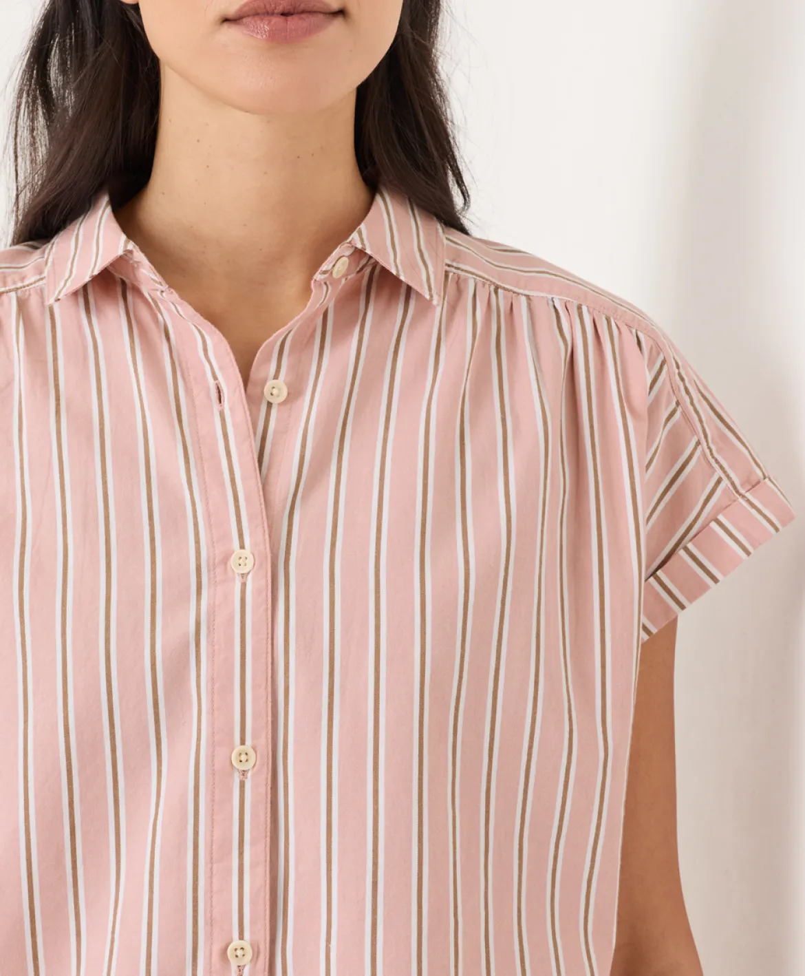 Organic All Day Poplin Easy Shirt