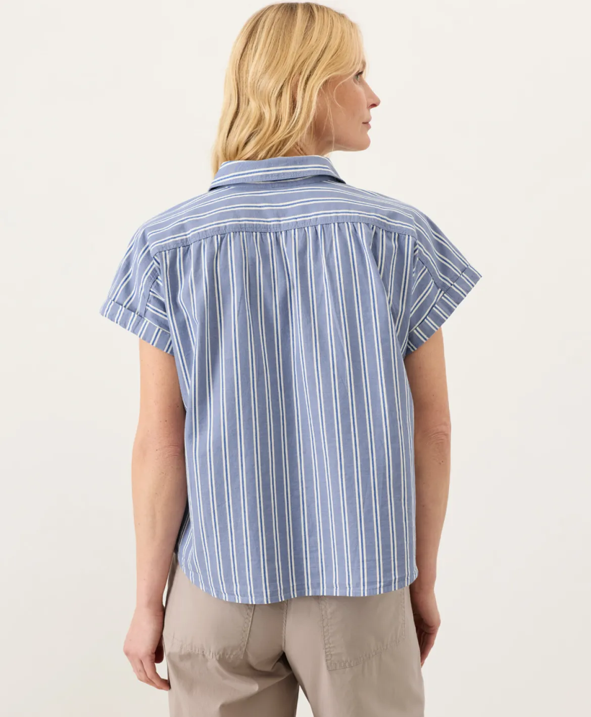 Organic All Day Poplin Easy Shirt