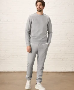 Organic Brushed Fleece Crew Sweatshirt