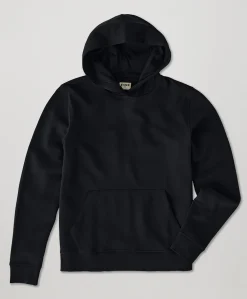 Organic Brushed Fleece Pullover Hoodie
