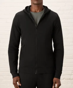 Organic Brushed Fleece Zip Hoodie