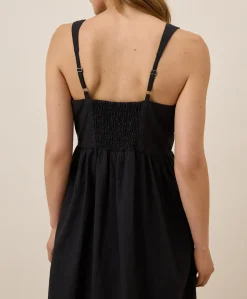 Organic Canopy Linen Blend Easy Tank Dress