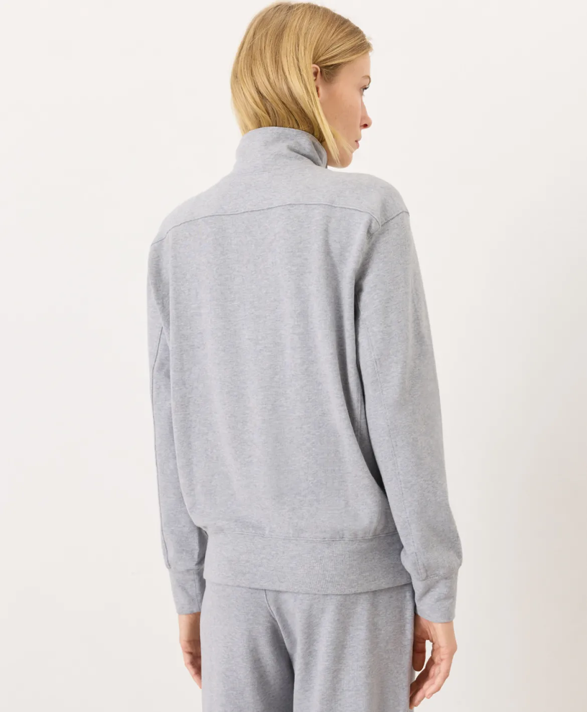 Organic Cloudknit Quarter Zip