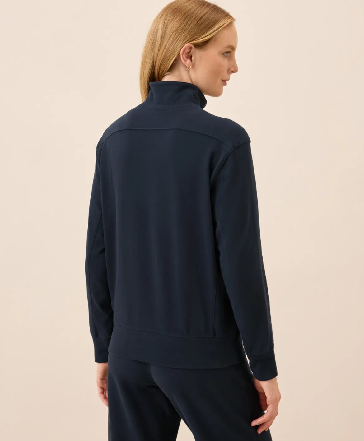 Organic Cloudknit Quarter Zip