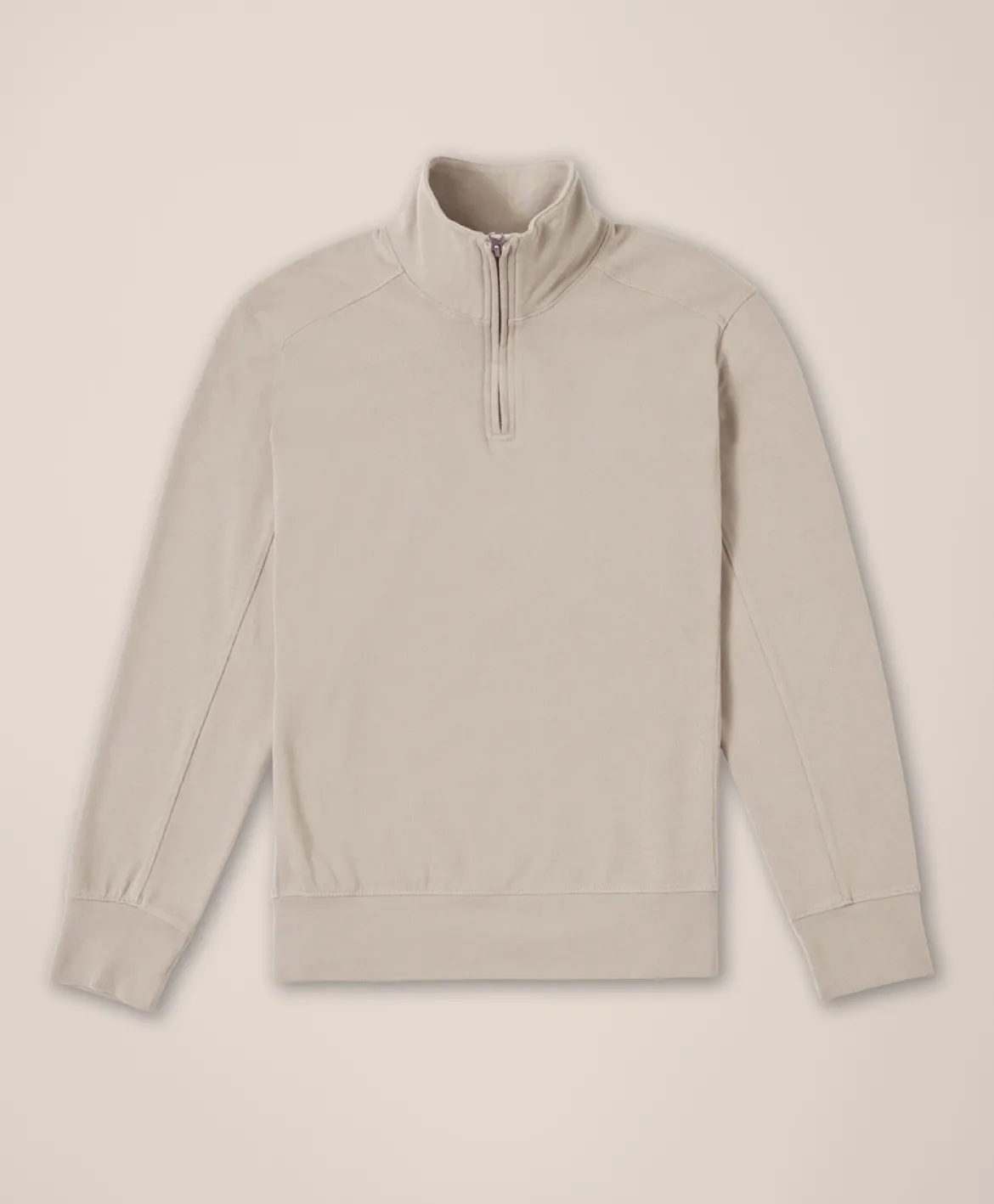 Organic Cloudknit Quarter Zip