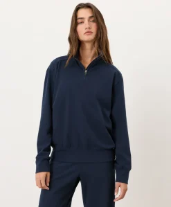 Organic Cloudknit Quarter Zip