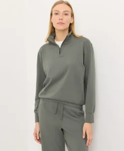 Organic Cloudknit Quarter Zip