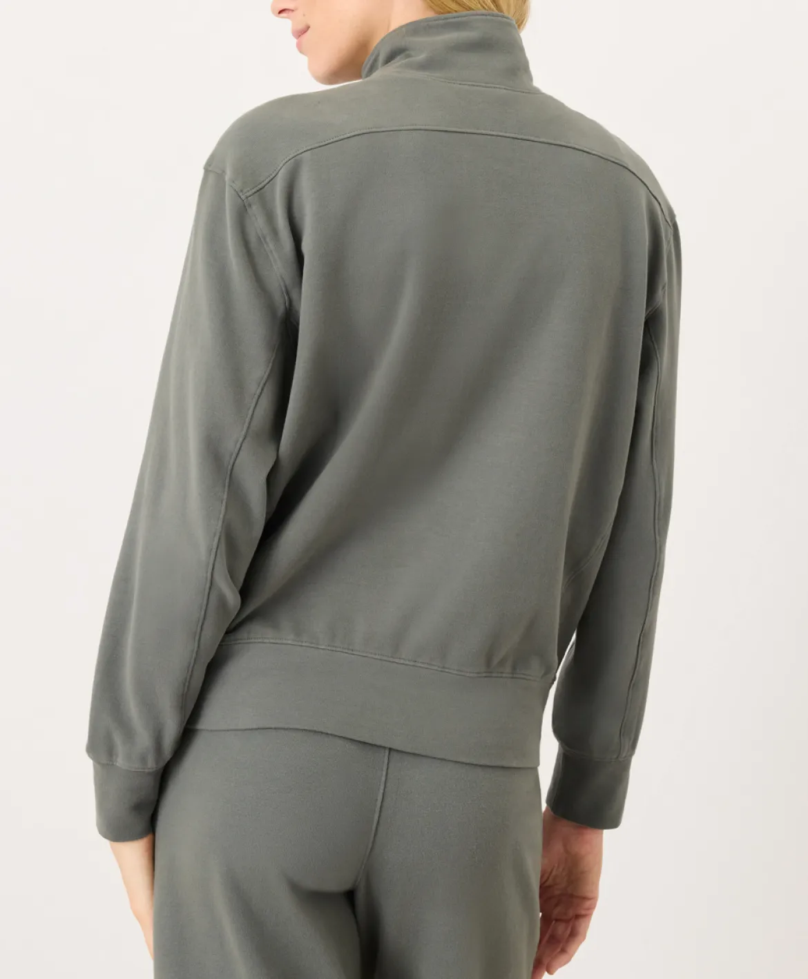 Organic Cloudknit Quarter Zip