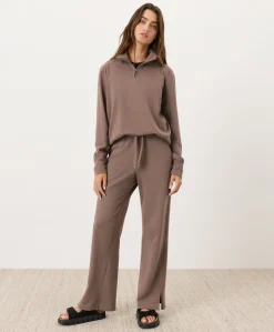 Organic Cloudknit Quarter Zip