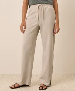Organic Cloudknit Wide Leg Pant