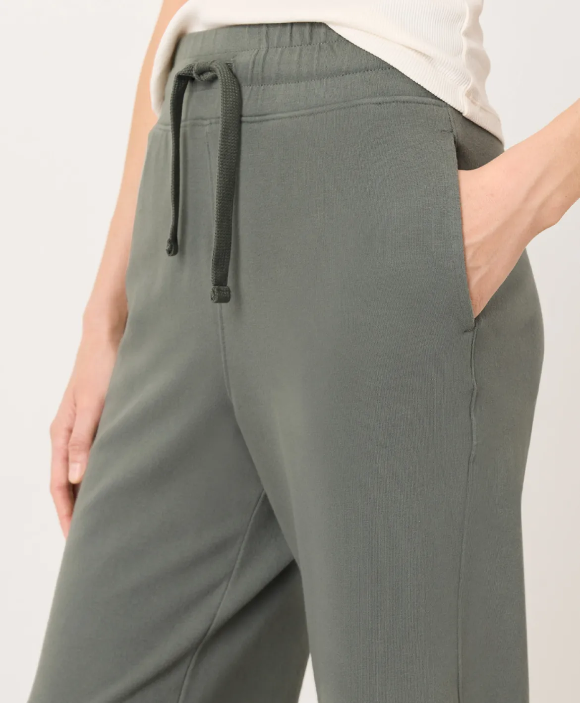 Organic Cloudknit Wide Leg Pant