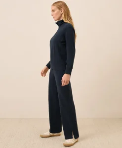 Organic Cloudknit Wide Leg Pant