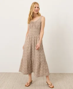Organic Coastal Double Gauze Cami Dress