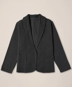 Organic Coastal Double Gauze Lined Easy Jacket