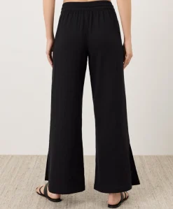 Organic Coastal Double Gauze Split Hem Pant