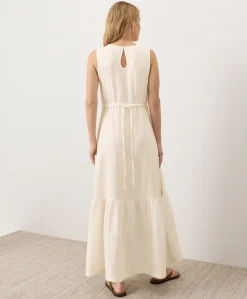 Organic Coastal Double Gauze Beach To Brunch Maxi Dress