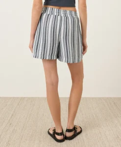 Organic Coastal Double Gauze Curved Hem Short
