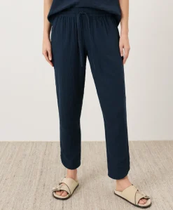 Organic Coastal Double Gauze Tapered Pull-On Pant