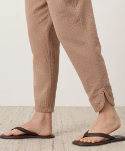 Organic Coastal Double Gauze Tapered Pull-On Pant