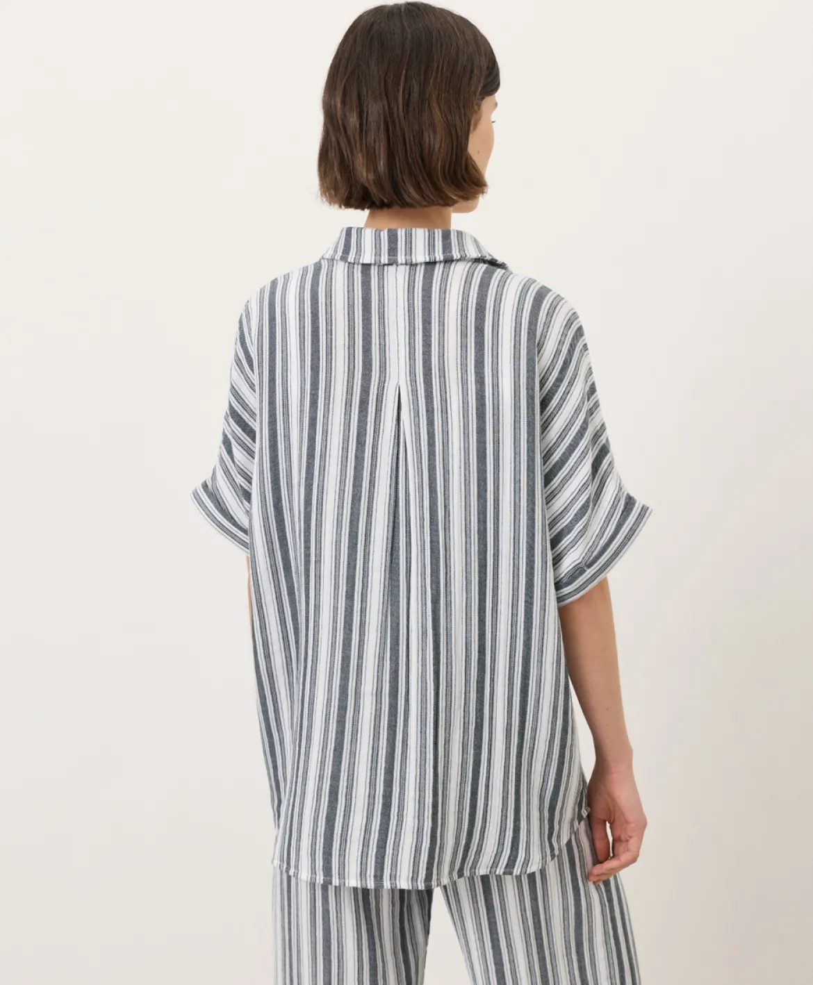 Organic Coastal Double Gauze Oversized Shirt