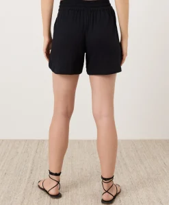 Organic Coastal Double Gauze Curved Hem Short