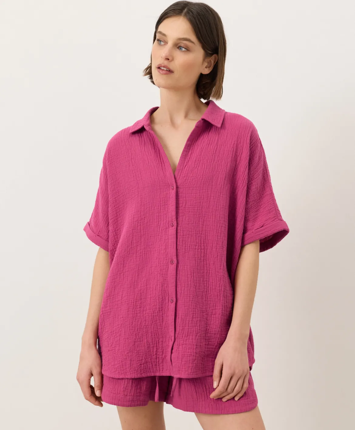 Organic Coastal Double Gauze Vacay Set