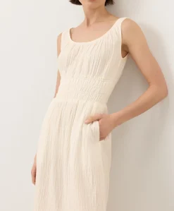Organic Coastal Double Gauze Cami Dress
