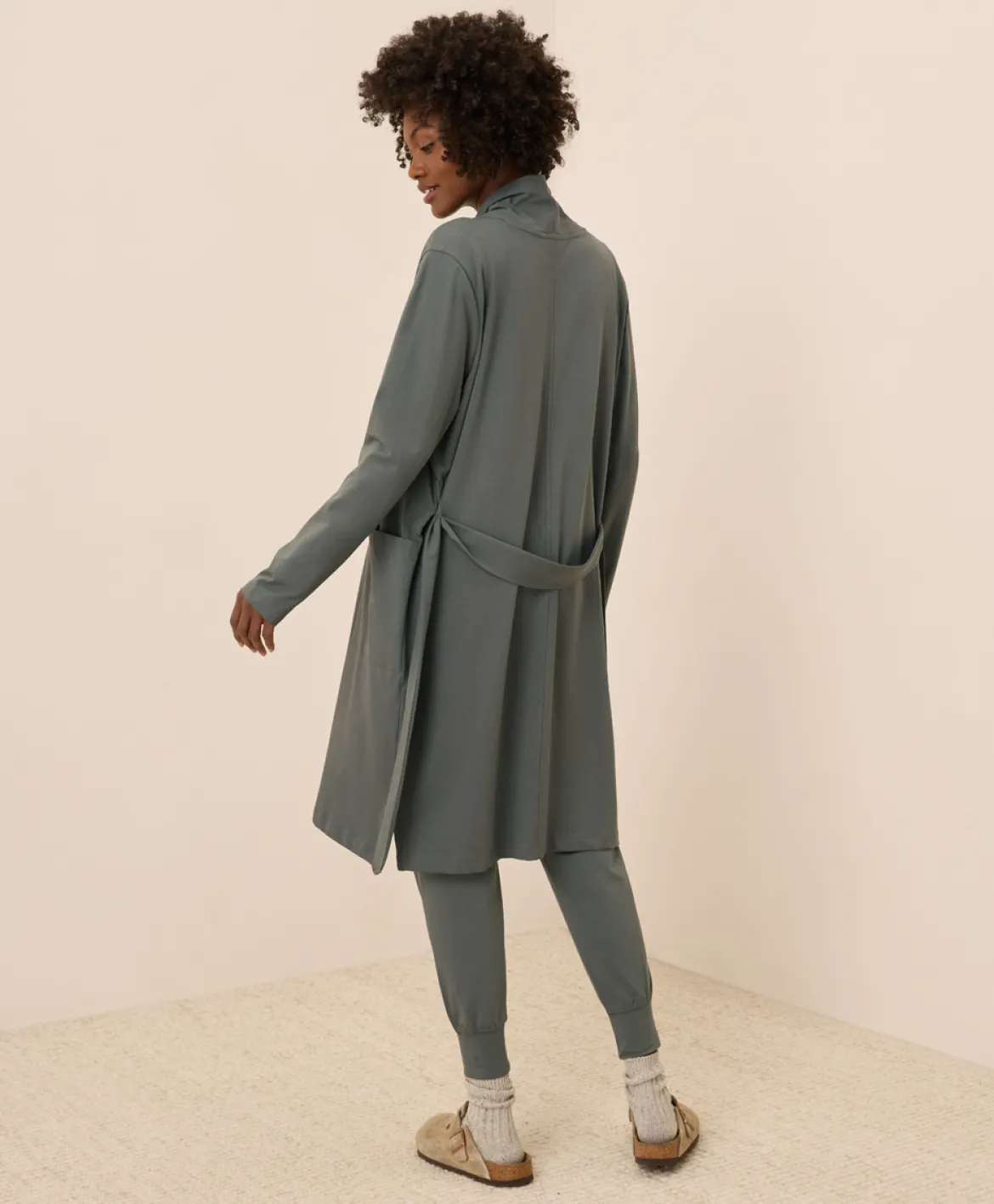 Organic Cool Stretch Lounge Duster