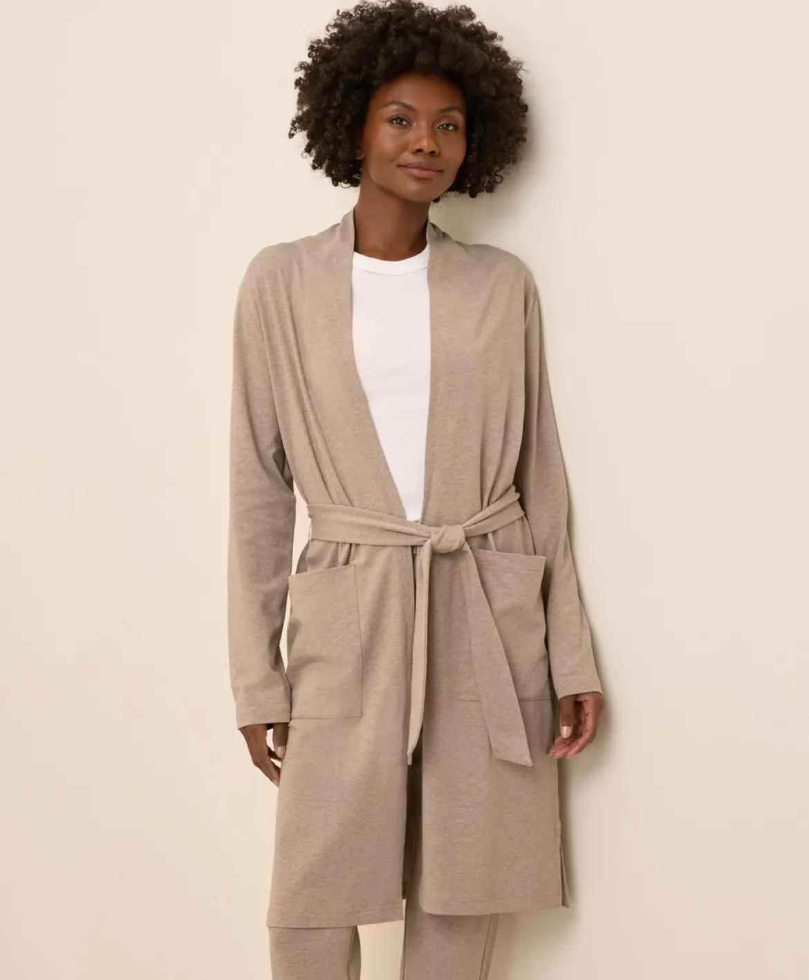 Organic Cool Stretch Lounge Duster